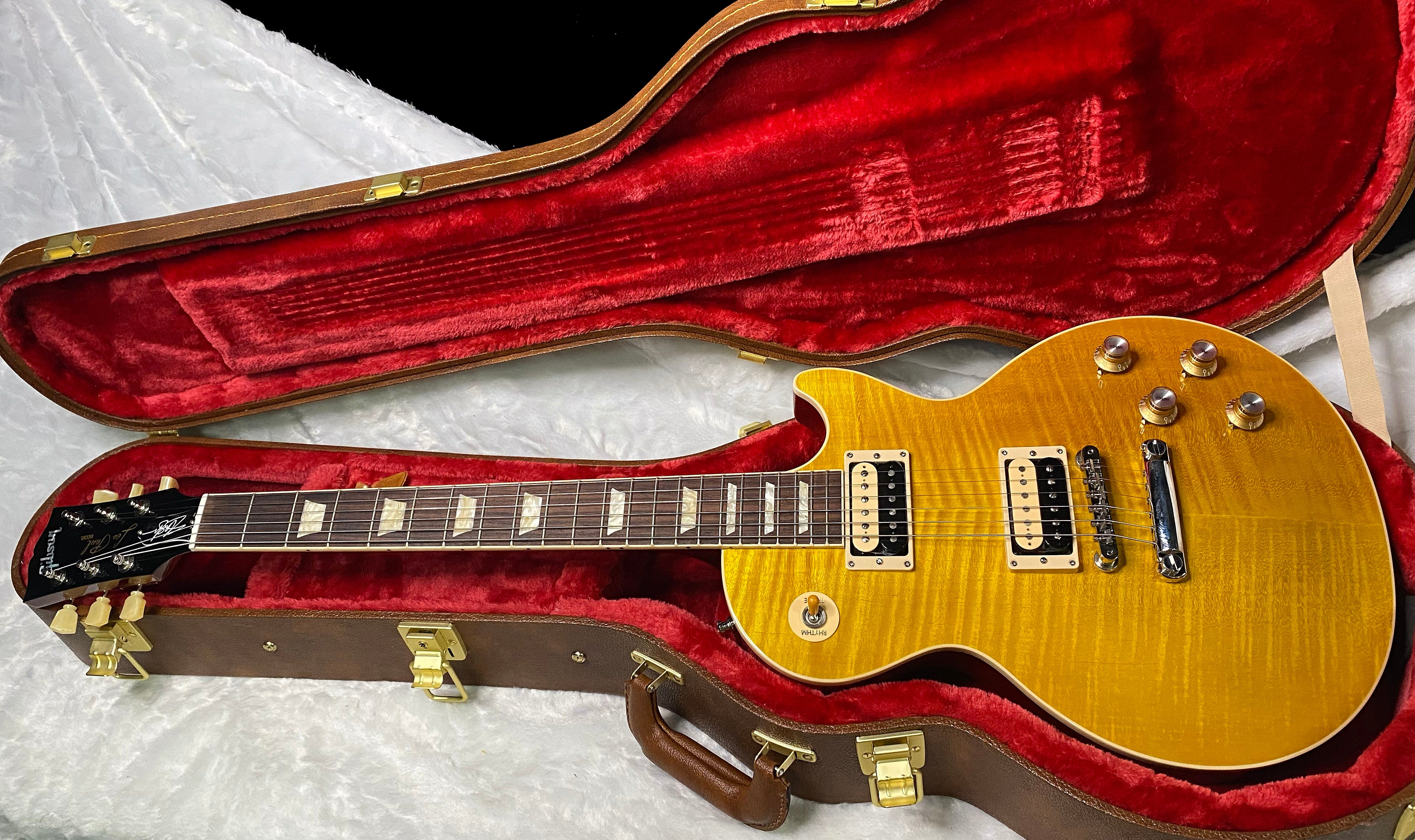 NEW ! Gibson Les Paul Slash - Appetite Burst - Beautiful Flame Top - Authorized Dealer - 9 lbs - G07348