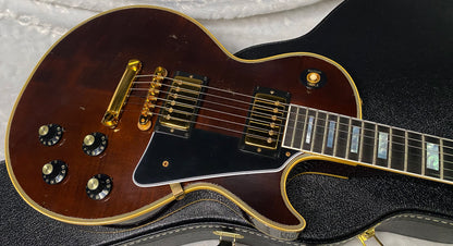 NEW! Gibson Custom Shop Murphy Lab '68 Les Paul Custom Reissue - Light Aged Walnut Finish - Authorized Dealer - Only 9.3 lbs - G07308