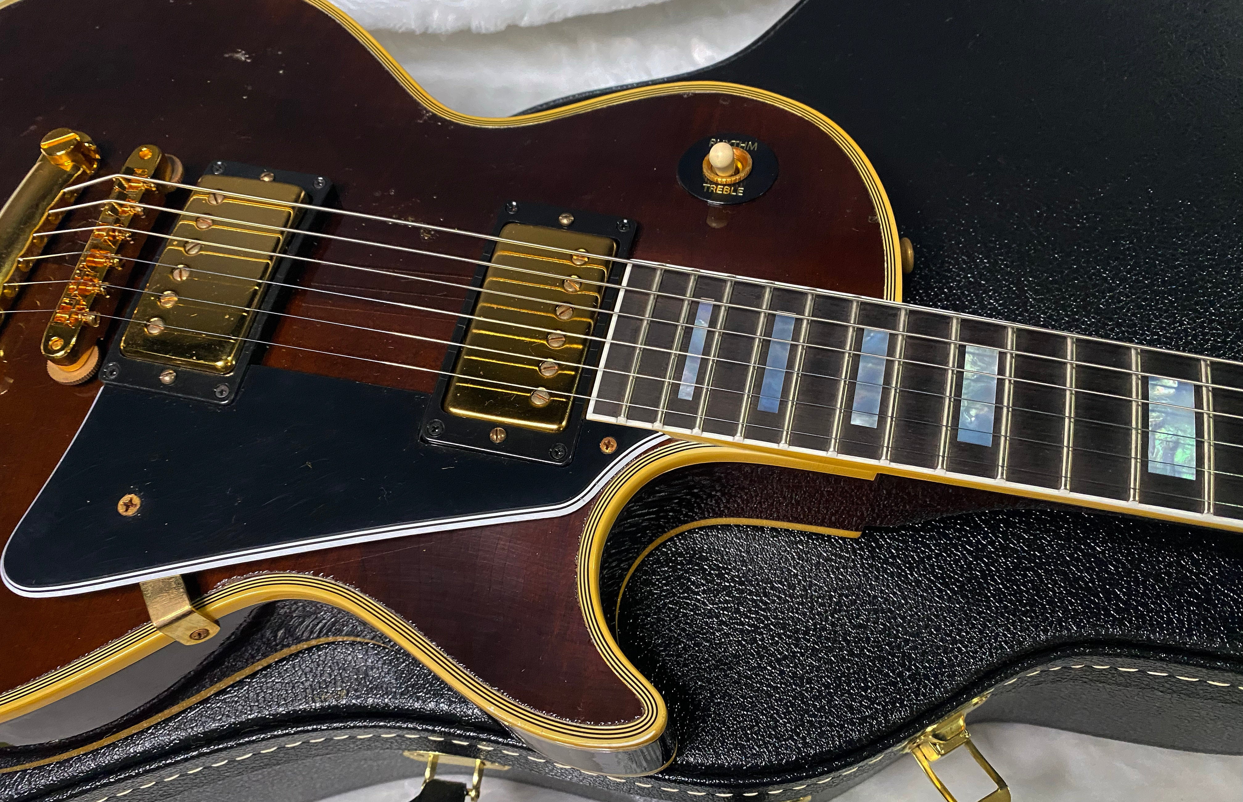 NEW! Gibson Custom Shop Murphy Lab '68 Les Paul Custom Reissue - Light Aged Walnut Finish - Authorized Dealer - Only 9.3 lbs - G07308