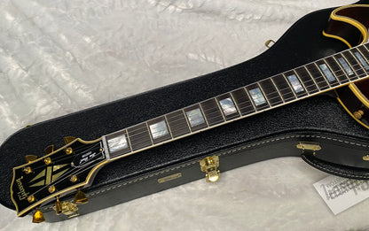 NEW! Gibson Custom Shop Murphy Lab '68 Les Paul Custom Reissue - Light Aged Walnut Finish - Authorized Dealer - Only 9.3 lbs - G07308