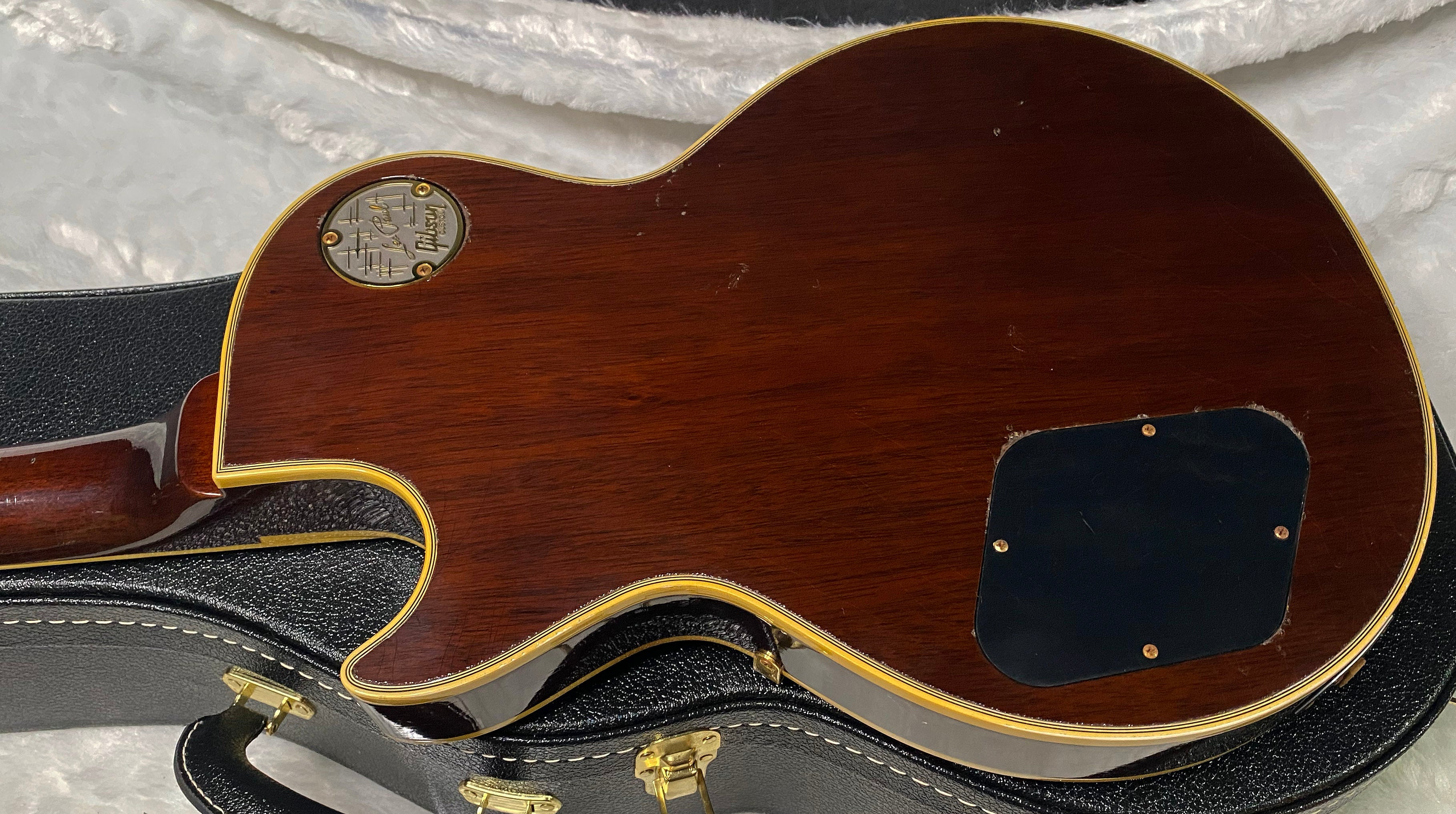 NEW! Gibson Custom Shop Murphy Lab '68 Les Paul Custom Reissue - Light Aged Walnut Finish - Authorized Dealer - Only 9.3 lbs - G07308