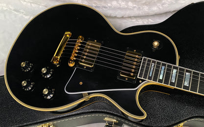 NEW! Gibson Custom Shop Murphy Lab '68 Les Paul Custom Reissue Ultra Light Aged Ebony Authorized Dealer - 9.6 lbs - G07313
