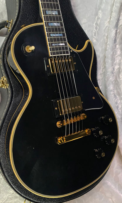 NEW! Gibson Custom Shop Murphy Lab '68 Les Paul Custom Reissue Ultra Light Aged Ebony Authorized Dealer - 9.6 lbs - G07313