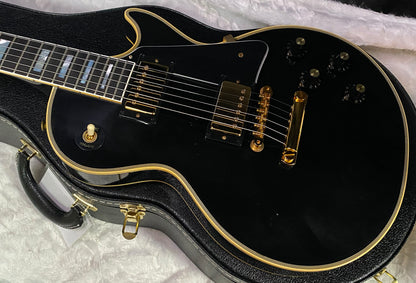 NEW! Gibson Custom Shop Murphy Lab '68 Les Paul Custom Reissue Ultra Light Aged Ebony Authorized Dealer - 9.6 lbs - G07313