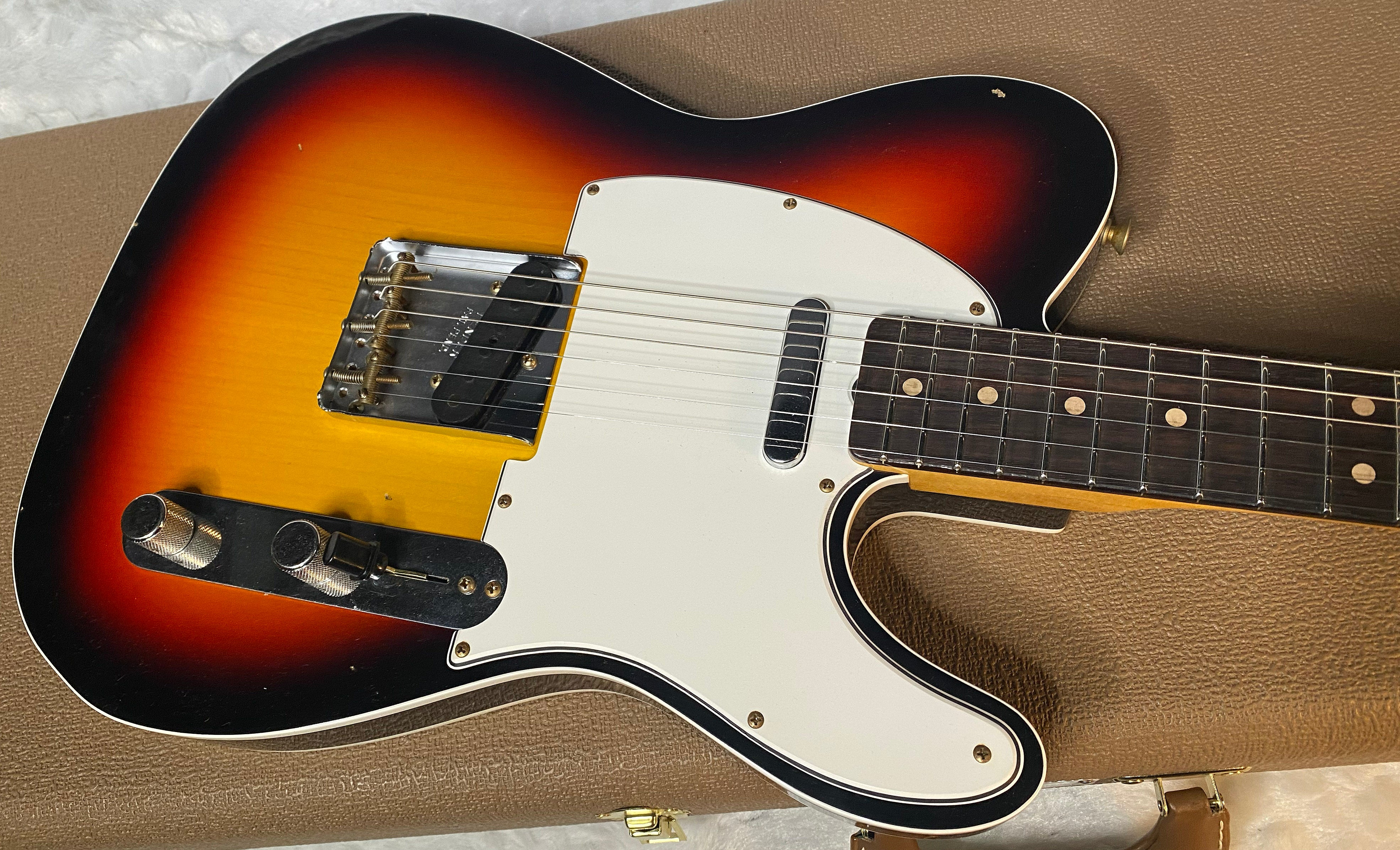 NEW! Fender Custom Shop '60 Reissue Telecaster Custom Journeyman Relic - Modern Specs - Handwound Pick-Ups - Sunburst - Authorized Dealer - 7.3lbs - G05867