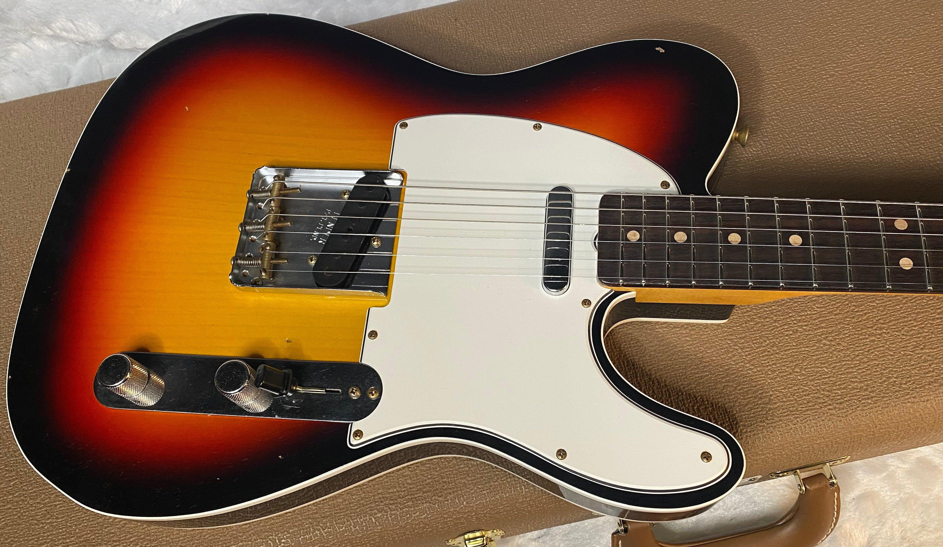 NEW! Fender Custom Shop '60 Reissue Telecaster Custom Journeyman Relic - Modern Specs - Handwound Pick-Ups - Sunburst - Authorized Dealer - 7.3lbs - G05867