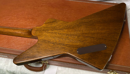 NEW! Gibson Custom 1958 Mahogany Explorer Reissue Electric Guitar - Antique Natural, VOS - Authorized Dealer - Only 7.4lbs - G07316