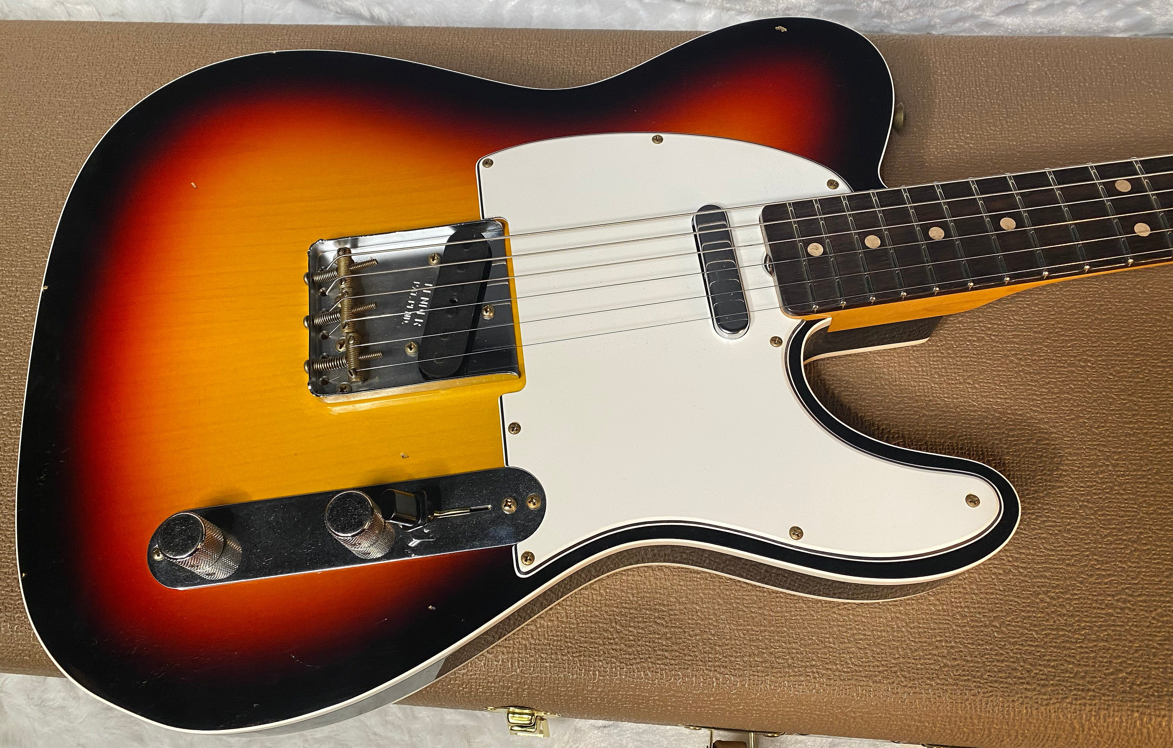 NEW! Fender Custom Shop '60 Reissue Telecaster Custom Journeyman Relic - Modern Specs - Handwound Pick-Ups - Sunburst - Authorized Dealer - 7.3lbs - G05867