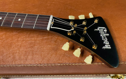 NEW! Gibson Custom 1957 Mahogany Moderne Reissue Electric Guitar - Antique Natural, VOS - 7.3lbs - G07318