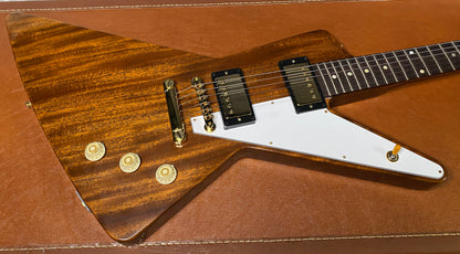 NEW! Gibson Custom 1957 Mahogany Futura Reissue Electric Guitar - Antique Natural, VOS - 7.8lbs - G07319