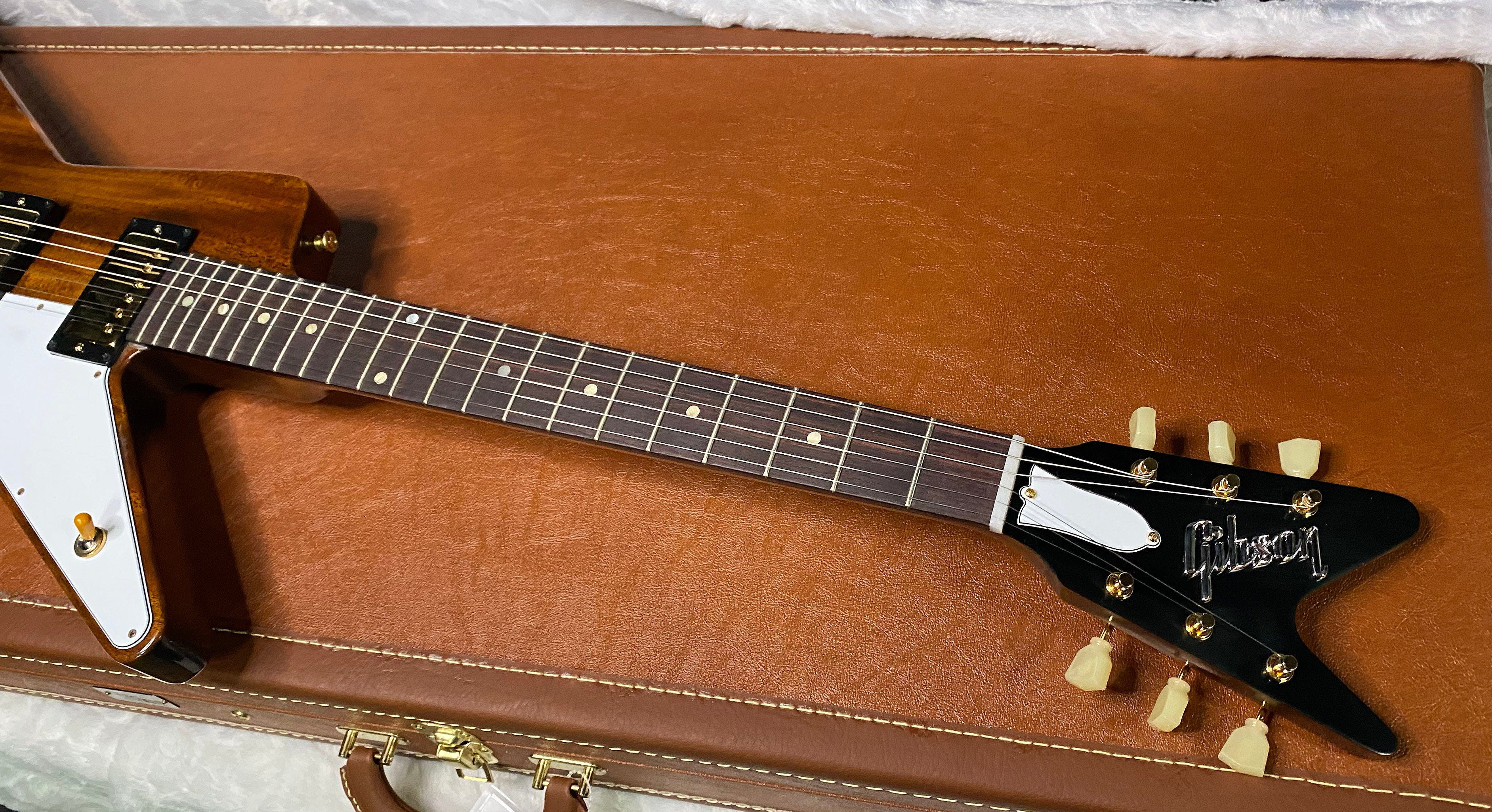 NEW! Gibson Custom 1957 Mahogany Futura Reissue Electric Guitar - Antique Natural, VOS - 7.8lbs - G07319