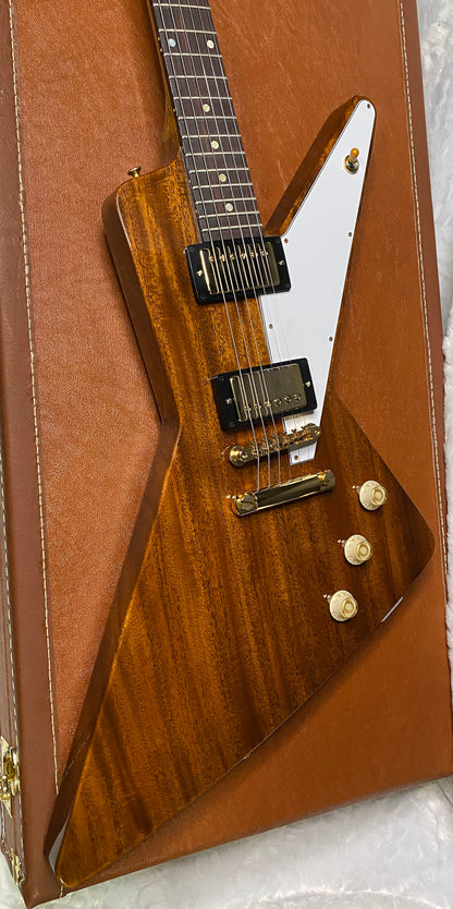 NEW! Gibson Custom 1957 Mahogany Futura Reissue Electric Guitar - Antique Natural, VOS - 7.8lbs - G07319