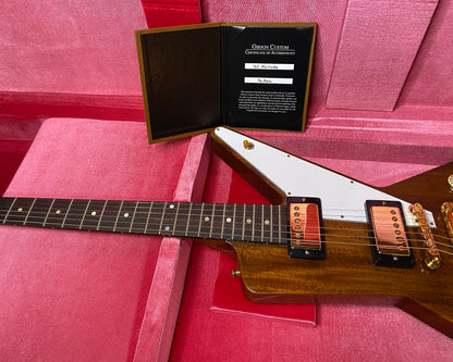 NEW! Gibson Custom 1957 Mahogany Futura Reissue Electric Guitar - Antique Natural, VOS - 7.8lbs - G07319