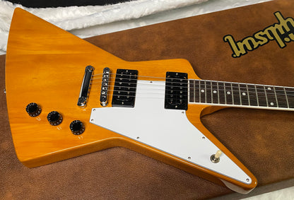 NEW! Gibson '70s Explorer - Antique Natural - Authorized Dealer - Only 7.1 - G07320