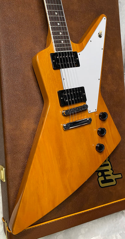 NEW! Gibson '70s Explorer - Antique Natural - Authorized Dealer - Only 7.1 - G07320