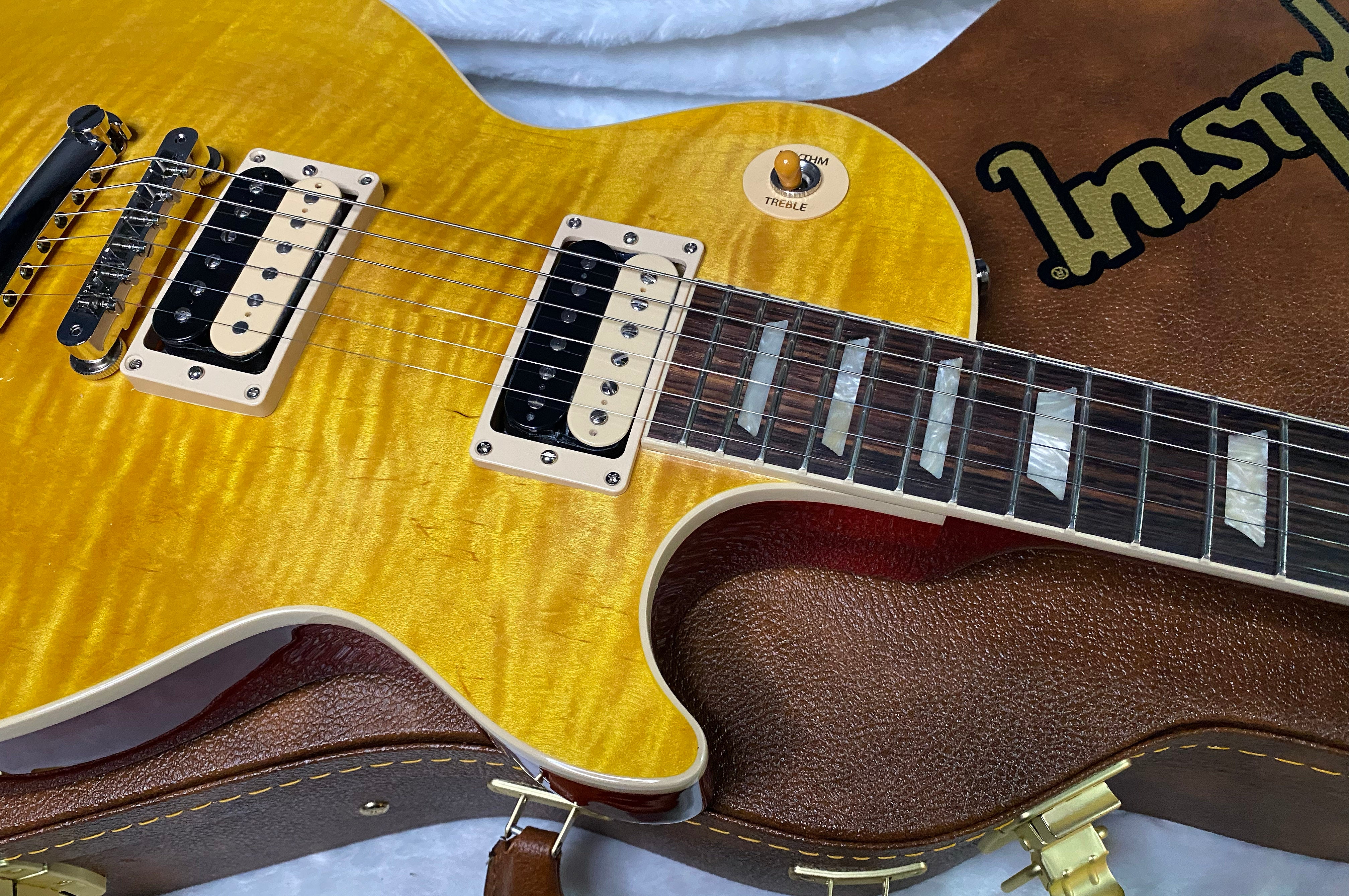 NEW ! Gibson Les Paul Slash - Appetite Burst - Beautiful Flame Top - Authorized Dealer - 8.8 lbs - G07347