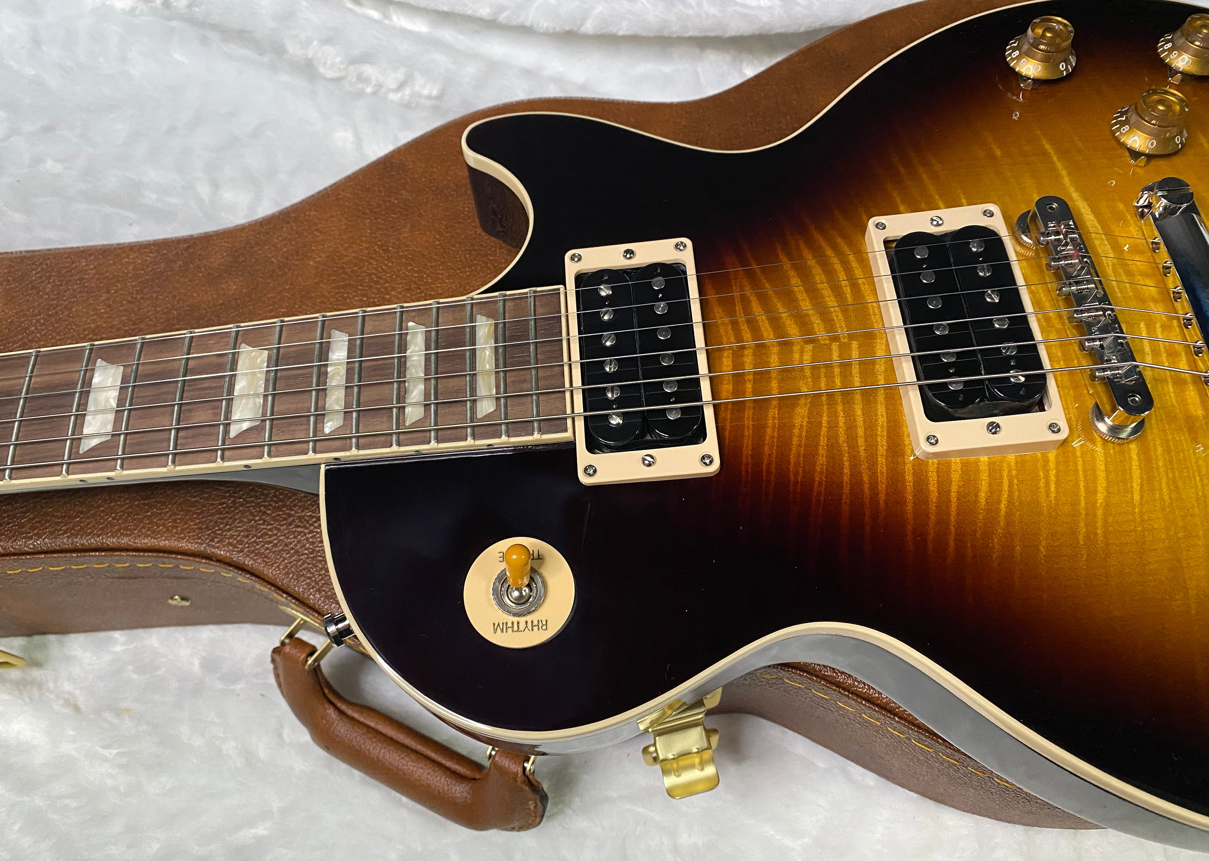 NEW ! Gibson Slash Les Paul Standard - November Burst - Killer Curly Flame Maple Top - Only 8.3 lbs - Authorized Dealer - G07332