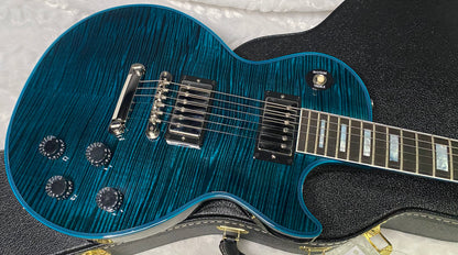 NEW! Gibson Les Paul Custom Peacock Widow - Monster Flame Top! Limited Edition - Weighs in at 8.1 lbs - Authorized Dealer - G07309