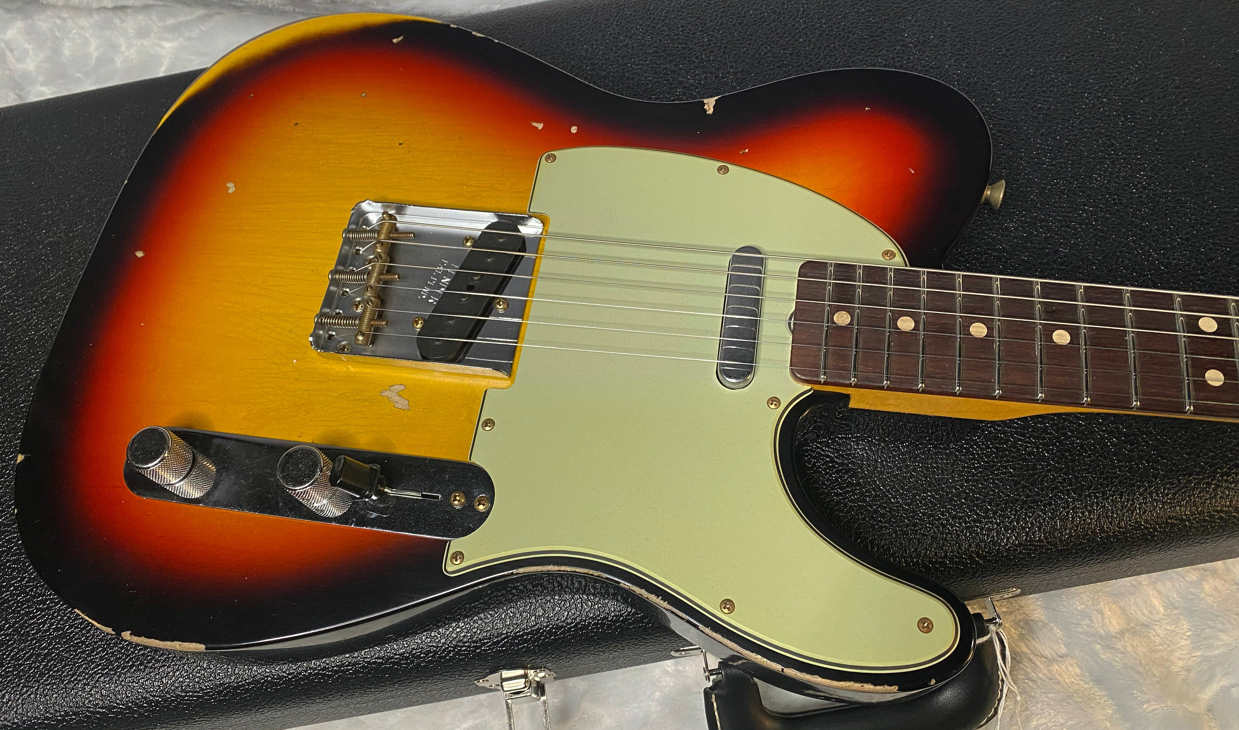 NEW! Fender '63 Relic Limited Edition Telecaster - Handwound PU's - Custom Shop - Authorized Dealer - Sunburst 7.35 lbs - G05872