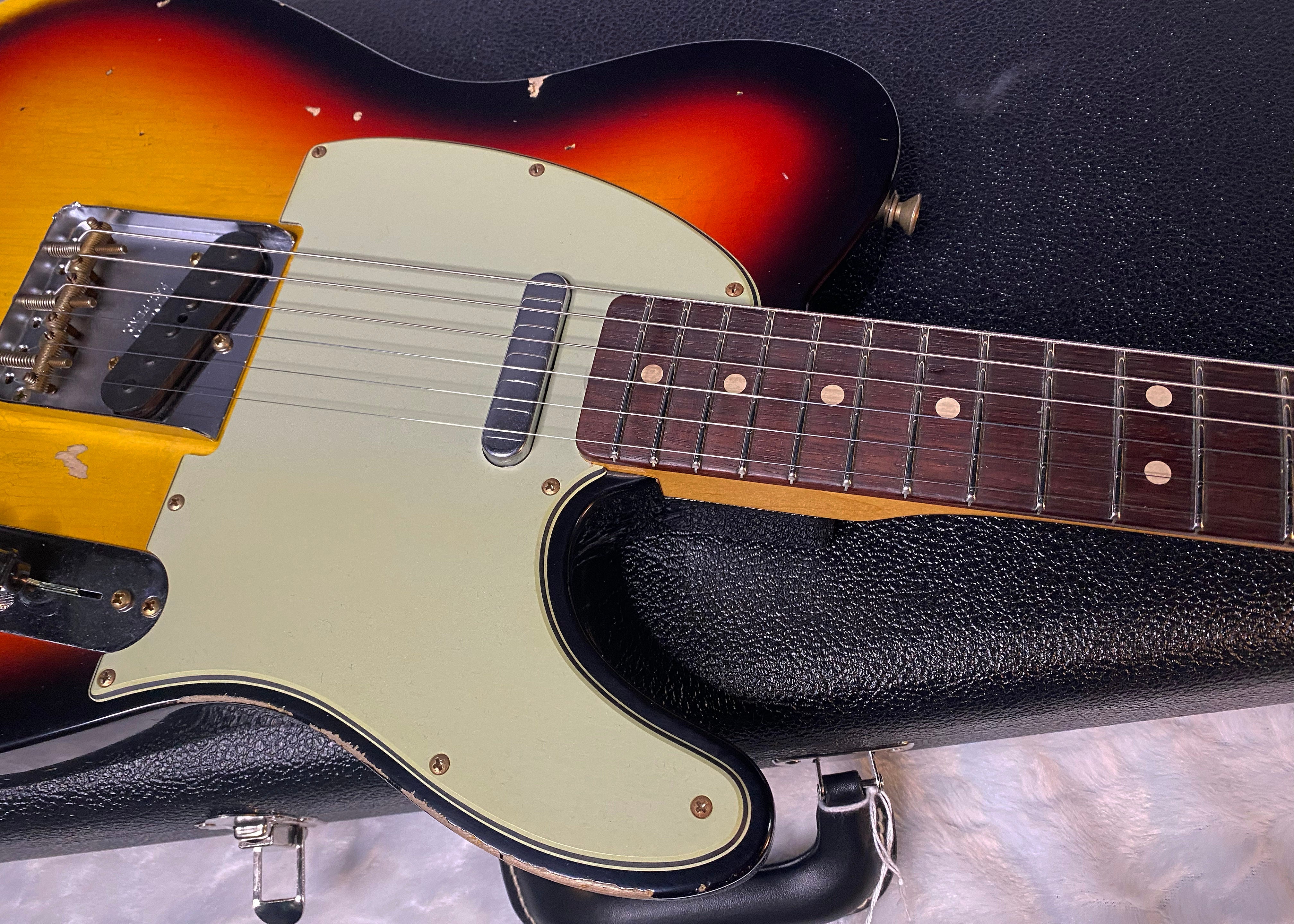 NEW! Fender '63 Relic Limited Edition Telecaster - Handwound PU's - Custom Shop - Authorized Dealer - Sunburst 7.35 lbs - G05872