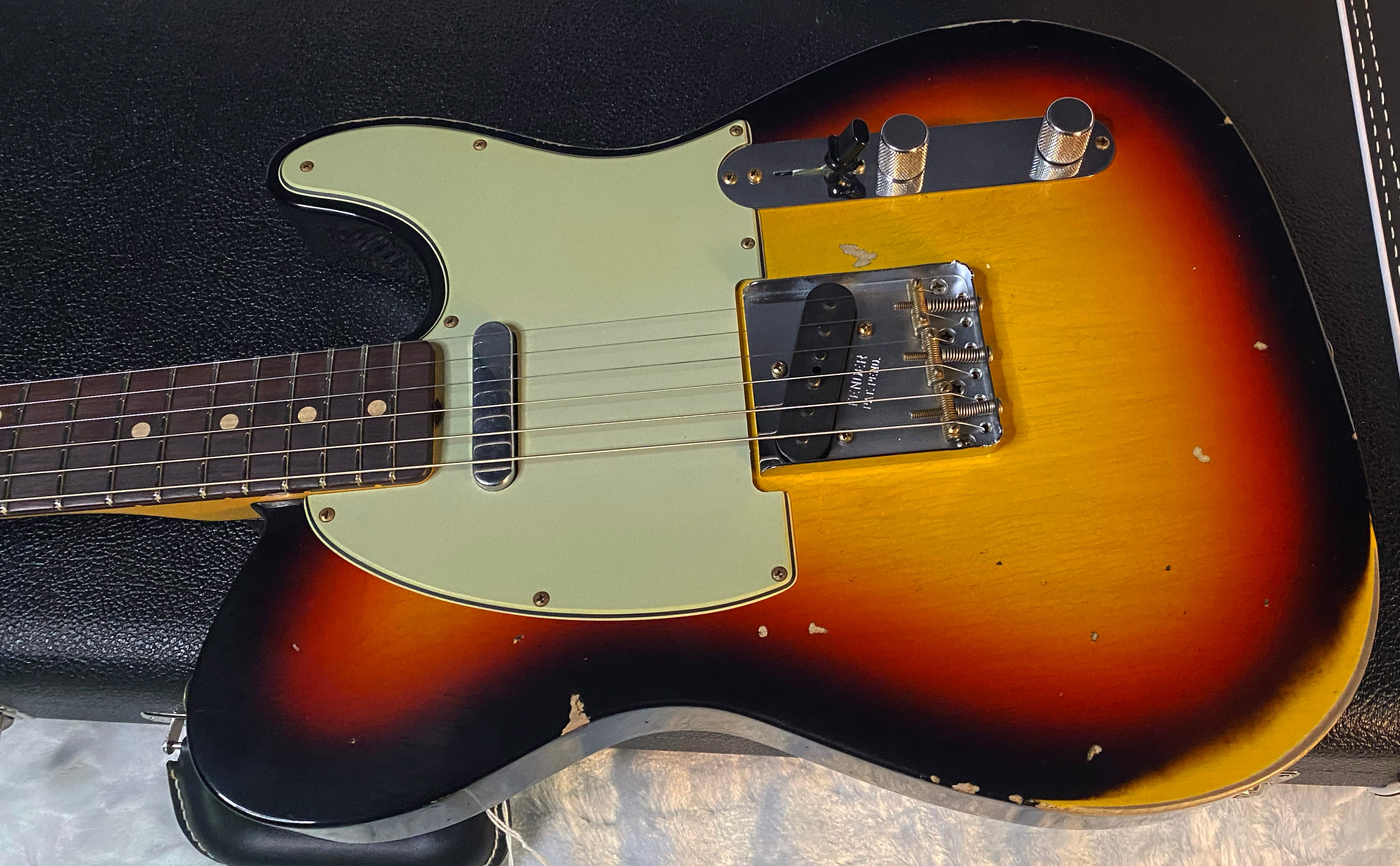 NEW! Fender '63 Relic Limited Edition Telecaster - Handwound PU's - Custom Shop - Authorized Dealer - Sunburst 7.35 lbs - G05872