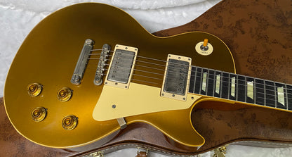 NEW! Gibson Custom Shop Murphy Lab '57 Les Paul Double Gold Goldtop Reissue Ultra Light Aged - Serial #7 6666 - Authorized Dealer - Only 8.3 lbs - G07281