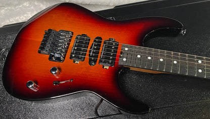 NEW ! Jackson Custom Shop Dinky HSH - Roasted Maple Neck & Ebony Fretboard - DK - Sunburst - Authorized Dealer - 8.1 lbs - G06693