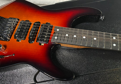 NEW ! Jackson Custom Shop Dinky HSH - Roasted Maple Neck & Ebony Fretboard - DK - Sunburst - Authorized Dealer - 8.1 lbs - G06693
