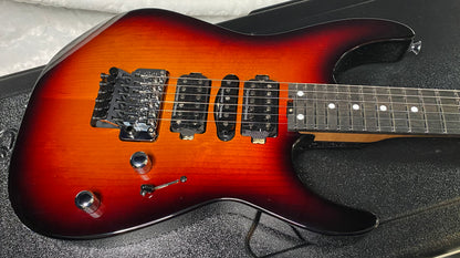 NEW ! Jackson Custom Shop Dinky HSH - Roasted Maple Neck & Ebony Fretboard - DK - Sunburst - Authorized Dealer - 8.1 lbs - G06693