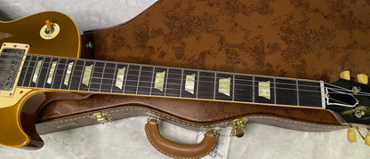 NEW! Gibson Custom Shop Murphy Lab '57 Les Paul Double Gold Goldtop Reissue Ultra Light Aged - Serial #7 6666 - Authorized Dealer - Only 8.3 lbs - G07281