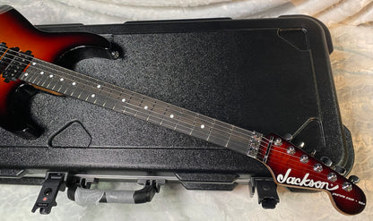 NEW ! Jackson Custom Shop Dinky HSH - Roasted Maple Neck & Ebony Fretboard - DK - Sunburst - Authorized Dealer - 8.1 lbs - G06693