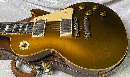 NEW! Gibson Custom Shop Murphy Lab '57 Les Paul Double Gold Goldtop Reissue Ultra Light Aged - Serial #7 6666 - Authorized Dealer - Only 8.3 lbs - G07281