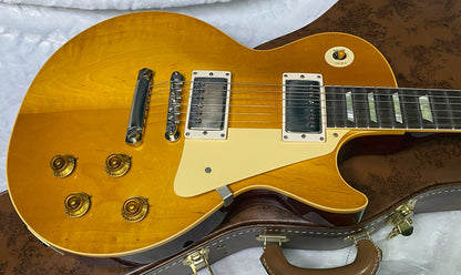 NEW ! Gibson Custom Shop '58 Les Paul Standard 1958 - Lemon Burst VOS - Lightly Figured Maple Top - Authorized Dealer -8.6 lbs - G07287