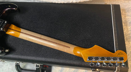 NEW! Fender Custom Shop Custom Deluxe Stratocaster Heavy Relic - Ash Body - 3-Tone Sunburst Sparkle - Matching Peg Head - Authorized Dealer - 7.9 lbs - G05871