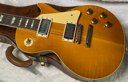 NEW ! Gibson Custom Shop '58 Les Paul Standard 1958 - Lemon Burst VOS - Lightly Figured Maple Top - Authorized Dealer -8.6 lbs - G07287