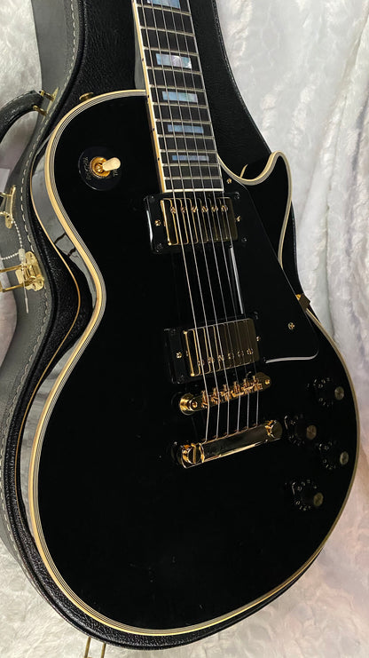 NEW! Gibson Custom Shop '68 Les Paul Custom Reissue - Gloss Ebony - Authorized Dealer - 9.2 lbs - G07303