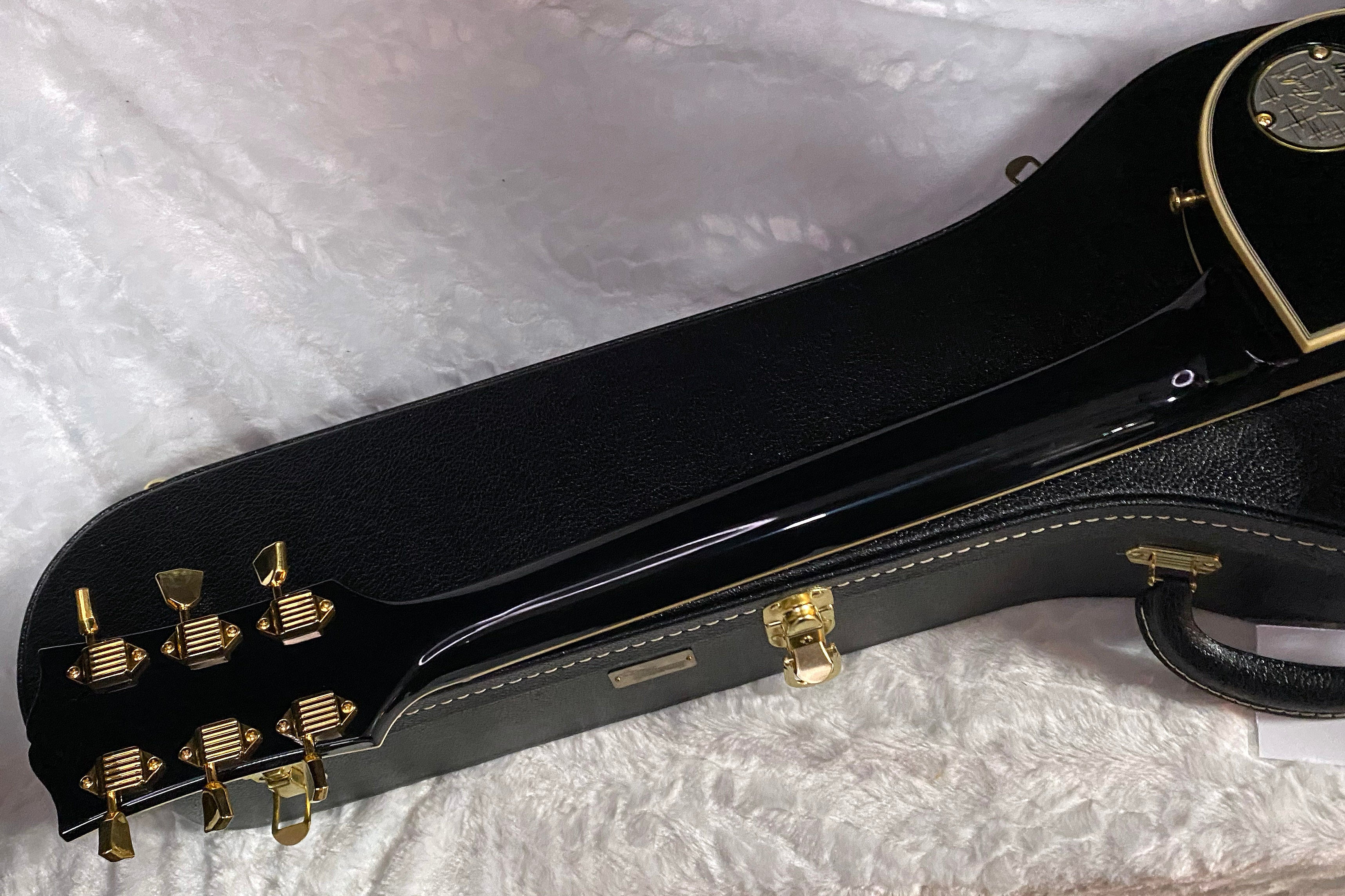 NEW! Gibson Custom Shop '68 Les Paul Custom Reissue - Gloss Ebony - Authorized Dealer - 9.2 lbs - G07303