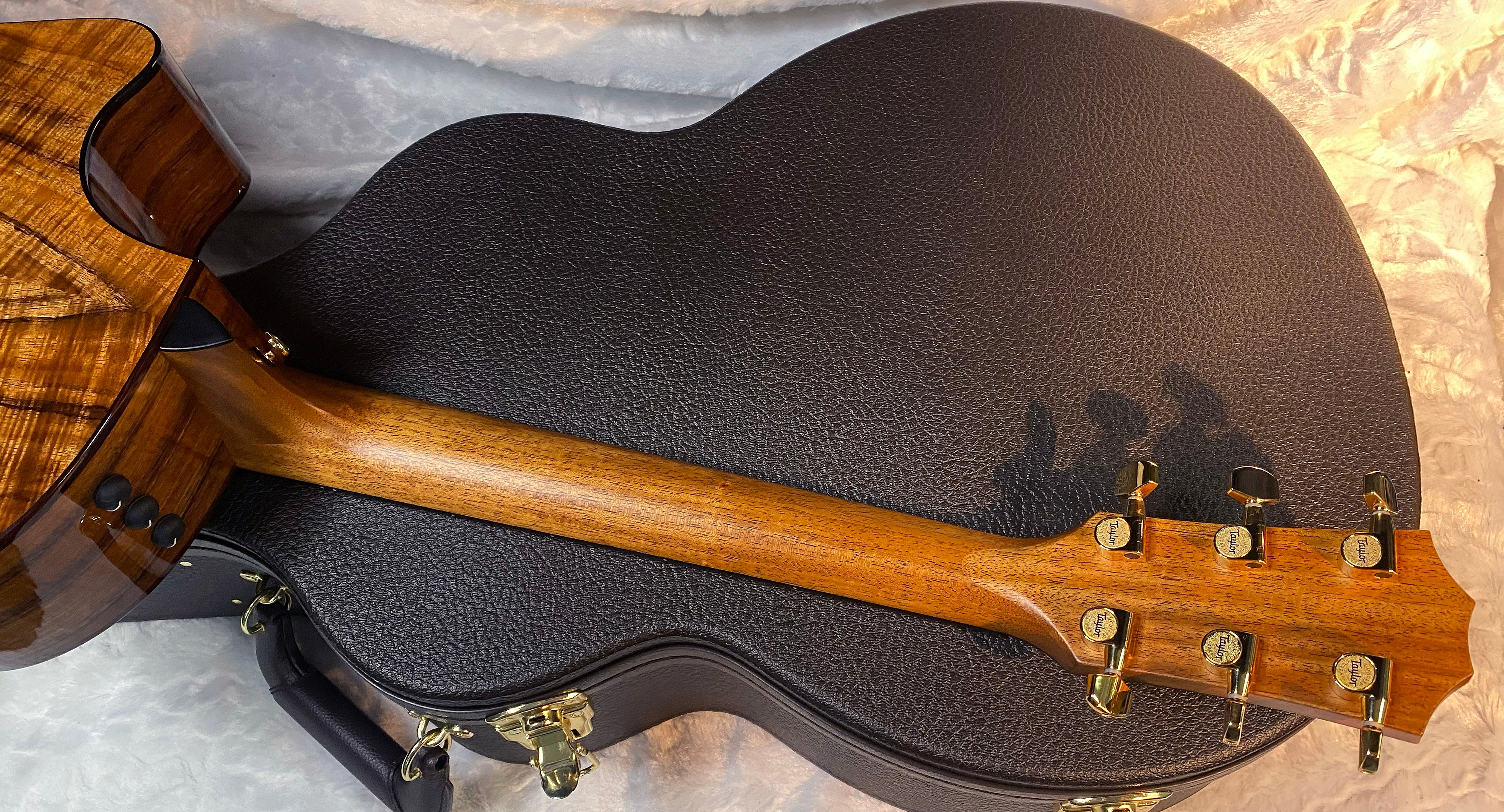NEW! Taylor Custom 724ce Acoustic-Electric Guitar - Natural Gloss - AAAAA Hand Picked Koa - WOW! Authorized Dealer - G06694