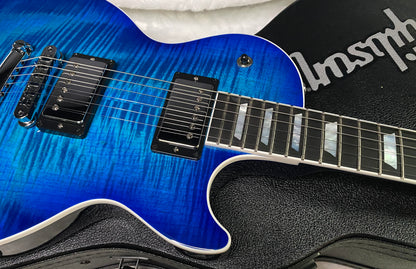 NEW ! Gibson Les Paul Modern Figured - Cobalt Burst - Beautiful Flame Top! Authorized Dealer - Only 7.85 lbs - G07298