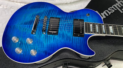 NEW ! Gibson Les Paul Modern Figured - Cobalt Burst - Beautiful Flame Top! Authorized Dealer - Only 7.85 lbs - G07298