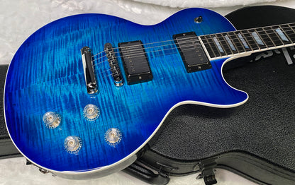 NEW ! Gibson Les Paul Modern Figured - Cobalt Burst - Beautiful Flame Top! Authorized Dealer - Only 7.85 lbs - G07298