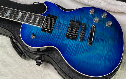 NEW ! Gibson Les Paul Modern Figured - Cobalt Burst - Beautiful Flame Top! Authorized Dealer - Only 7.85 lbs - G07298