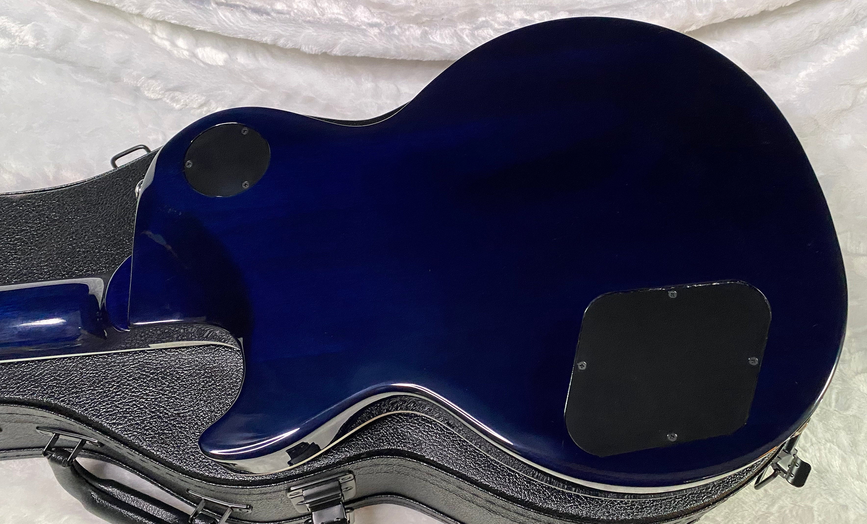 NEW ! Gibson Les Paul Modern Figured - Cobalt Burst - Beautiful Flame Top! Authorized Dealer - Only 7.85 lbs - G07298
