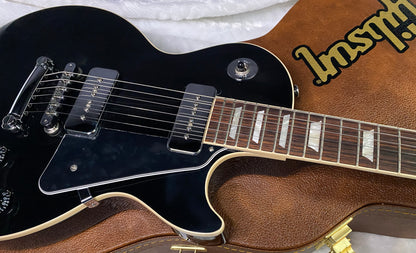 NEW ! Gibson Noel Gallagher Les Paul Standard Electric Guitar - Ebony - 10.4lbs - Authorized Dealer - G07290