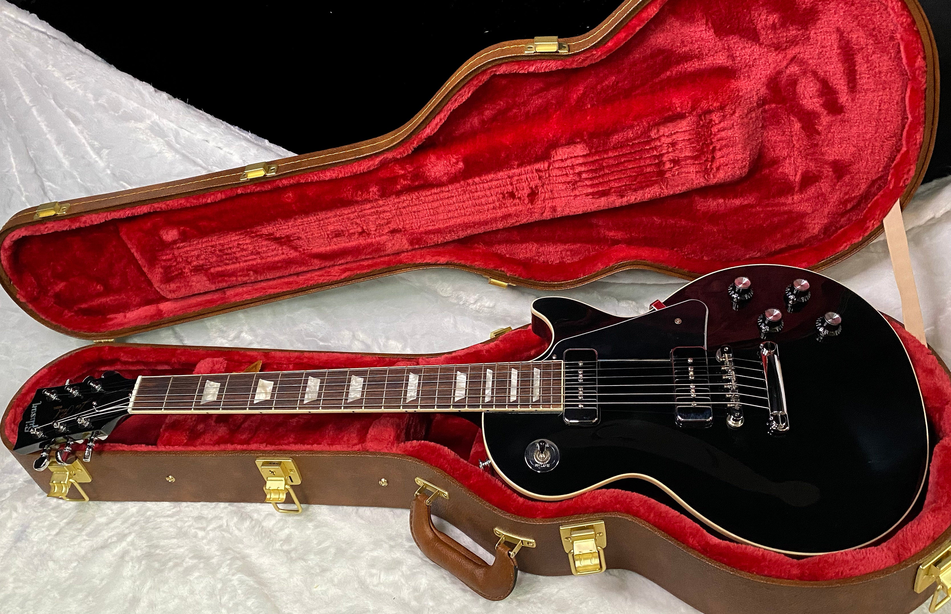 NEW ! Gibson Noel Gallagher Les Paul Standard Electric Guitar - Ebony - 10.4lbs - Authorized Dealer - G07290