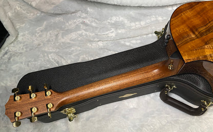 NEW! Taylor Custom 724ce Acoustic-Electric Guitar - Natural Gloss - AAAAA Hand Picked Koa - WOW! Authorized Dealer - G06695