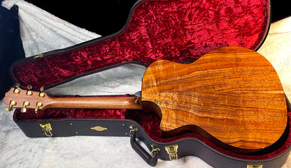 NEW! Taylor Custom 724ce Acoustic-Electric Guitar - Natural Gloss - AAAAA Hand Picked Koa - WOW! Authorized Dealer - G06695