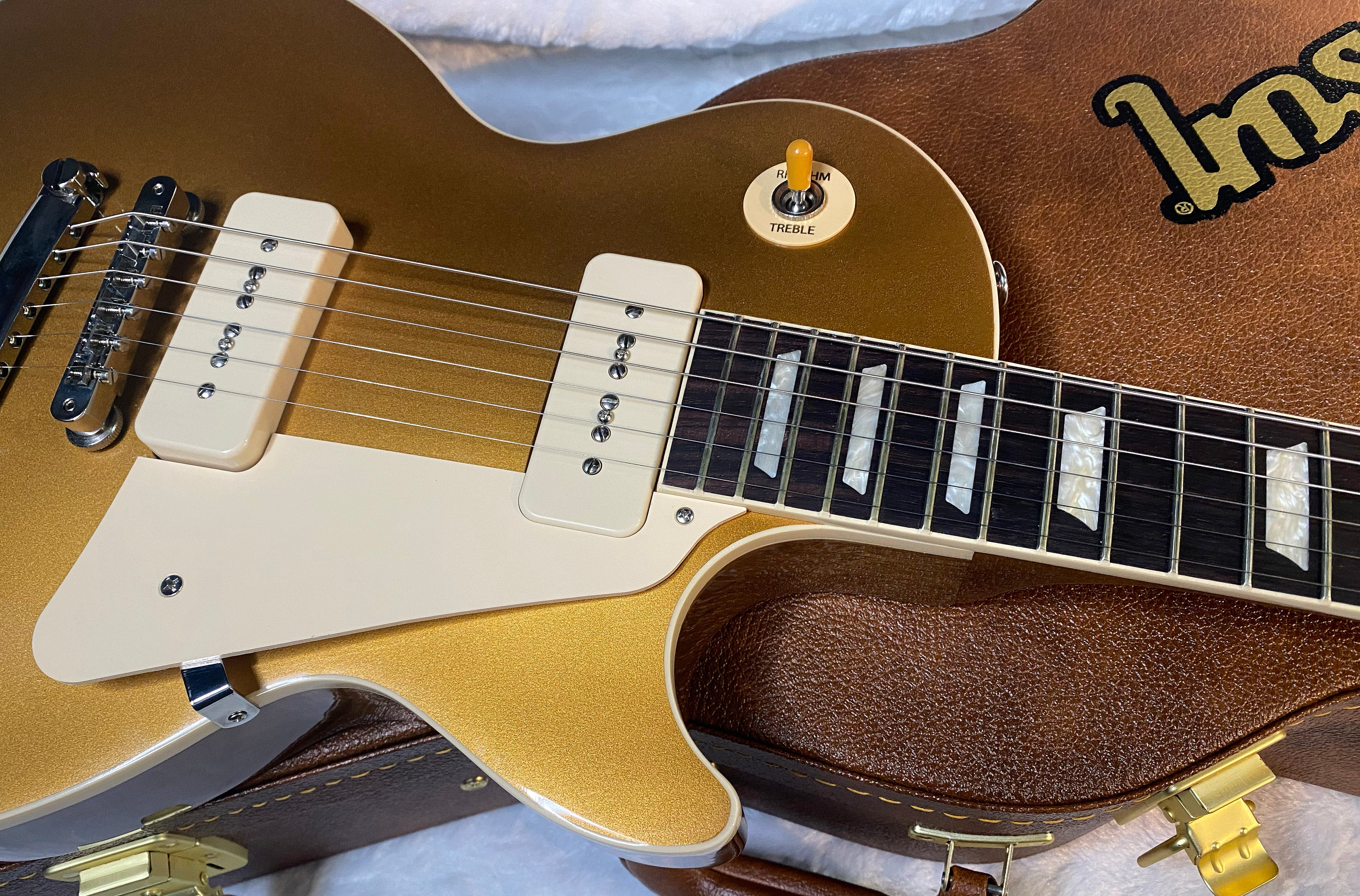 NEW! Gibson Les Paul Standard '50s P-90 - Gold Top - Authorized Dealer - 9.5 lbs - G06719