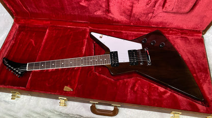 NEW! Gibson '70s Explorer - Dark Walnut - Authorized Dealer - Only 7.25lbs - G07321