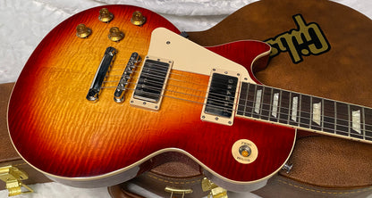 NEW ! Gibson Les Paul Standard '50s Left Handed - Sunburst - Killer Curly Flame Top! - WOW! - Authorized Dealer - 9.5 lbs - G07302
